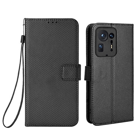 Handytasche Stand Schutzhülle Flip Leder Hülle BY6 für Xiaomi Mi Mix 4 5G Schwarz