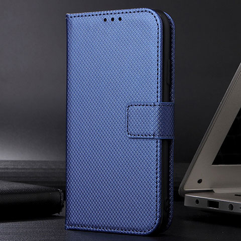 Handytasche Stand Schutzhülle Flip Leder Hülle BY6 für Xiaomi Poco M5 4G Blau