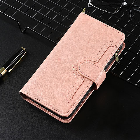 Handytasche Stand Schutzhülle Flip Leder Hülle BY7 für Xiaomi Redmi 10 (2022) Rosegold