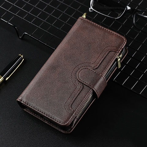 Handytasche Stand Schutzhülle Flip Leder Hülle BY7 für Xiaomi Redmi Note 11 4G (2021) Braun