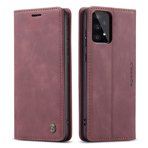 Handytasche Stand Schutzhülle Flip Leder Hülle C01S für Samsung Galaxy A33 5G Fuchsie