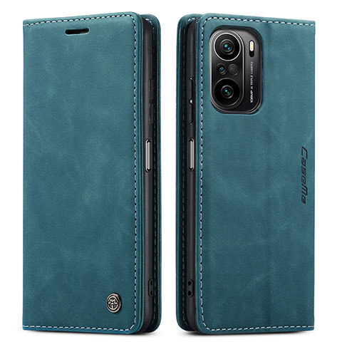 Handytasche Stand Schutzhülle Flip Leder Hülle C01S für Xiaomi Mi 11X Pro 5G Blau