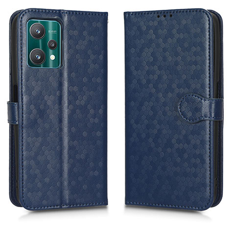 Handytasche Stand Schutzhülle Flip Leder Hülle C01X für Realme 9 Pro 5G Blau