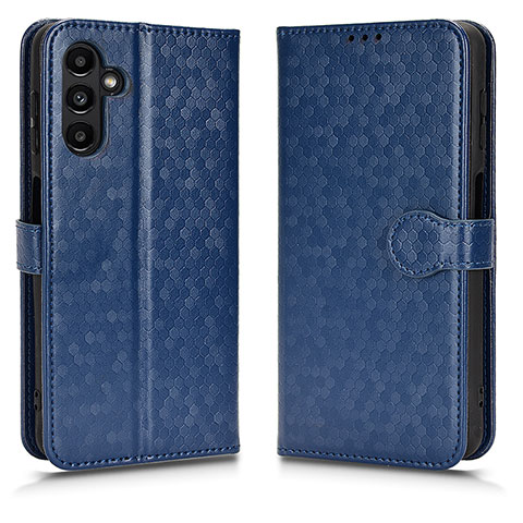 Handytasche Stand Schutzhülle Flip Leder Hülle C01X für Samsung Galaxy A04s Blau