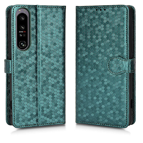 Handytasche Stand Schutzhülle Flip Leder Hülle C01X für Sony Xperia 1 IV SO-51C Grün