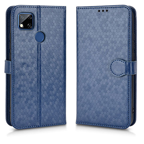 Handytasche Stand Schutzhülle Flip Leder Hülle C01X für Xiaomi POCO C3 Blau