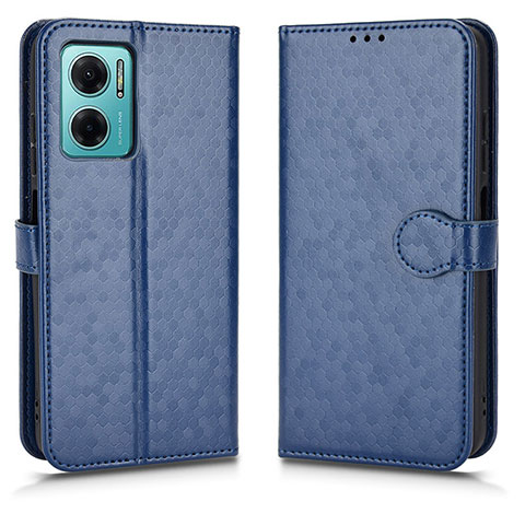 Handytasche Stand Schutzhülle Flip Leder Hülle C01X für Xiaomi Redmi 11 Prime 5G Blau