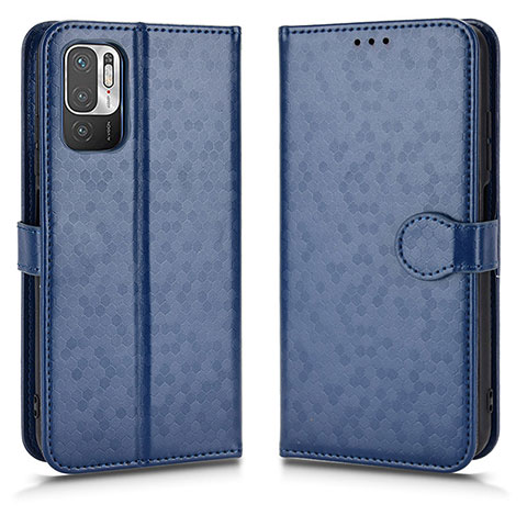 Handytasche Stand Schutzhülle Flip Leder Hülle C01X für Xiaomi Redmi Note 11 SE 5G Blau