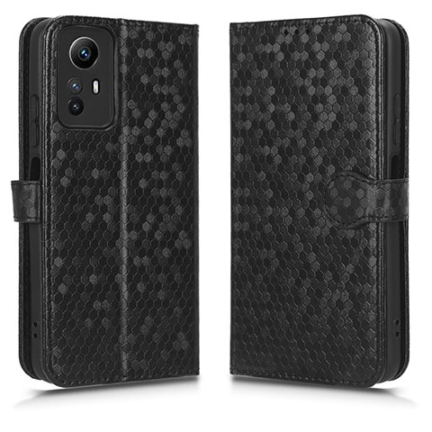 Handytasche Stand Schutzhülle Flip Leder Hülle C01X für Xiaomi Redmi Note 12S Schwarz