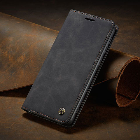 Handytasche Stand Schutzhülle Flip Leder Hülle C02S für Huawei Mate 60 Schwarz