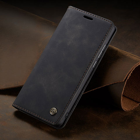 Handytasche Stand Schutzhülle Flip Leder Hülle C02S für Huawei P40 Pro Schwarz