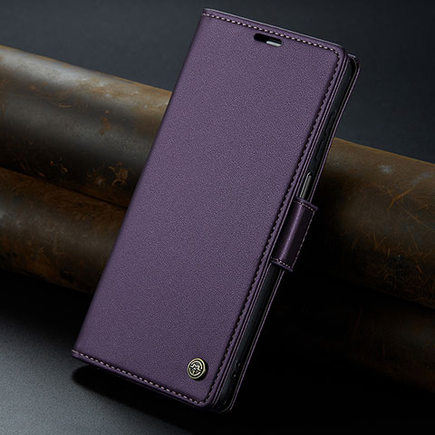 Handytasche Stand Schutzhülle Flip Leder Hülle C02S für Motorola Moto G Stylus (2023) 4G Violett