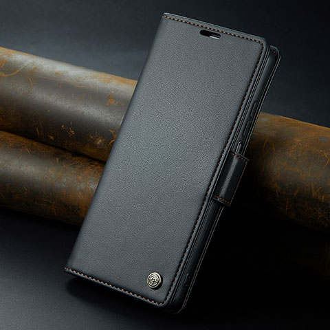 Handytasche Stand Schutzhülle Flip Leder Hülle C02S für Xiaomi Poco F5 5G Schwarz