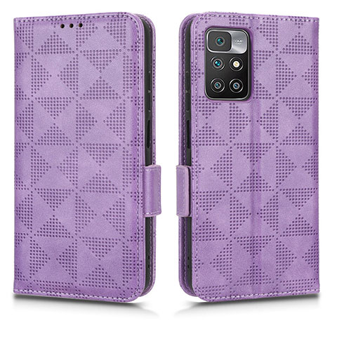 Handytasche Stand Schutzhülle Flip Leder Hülle C02X für Xiaomi Mi 11i 5G (2022) Violett