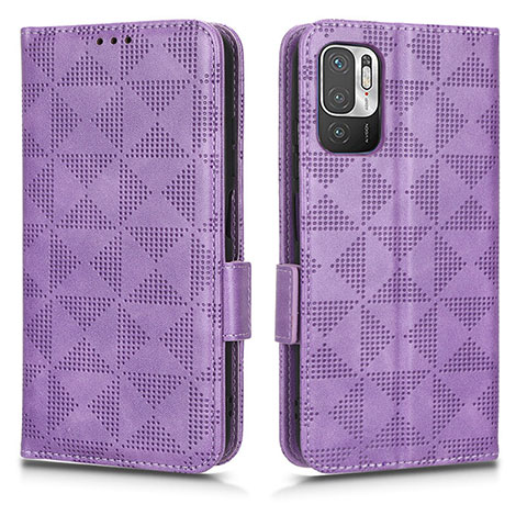 Handytasche Stand Schutzhülle Flip Leder Hülle C02X für Xiaomi Redmi Note 11 SE 5G Violett