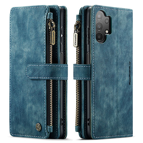 Handytasche Stand Schutzhülle Flip Leder Hülle C03S für Samsung Galaxy A13 4G Blau