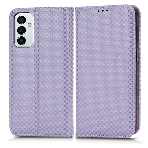 Handytasche Stand Schutzhülle Flip Leder Hülle C03X für Samsung Galaxy F23 5G Violett