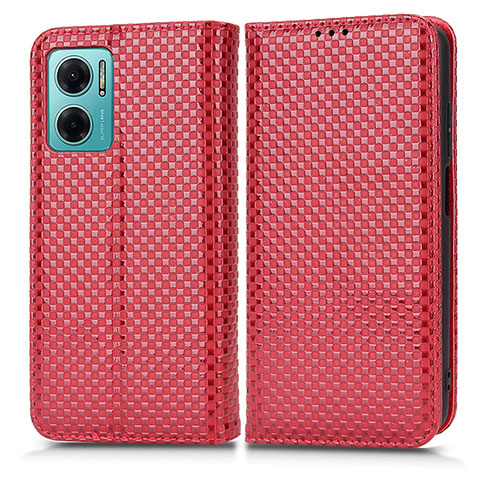 Handytasche Stand Schutzhülle Flip Leder Hülle C03X für Xiaomi Redmi 11 Prime 5G Rot