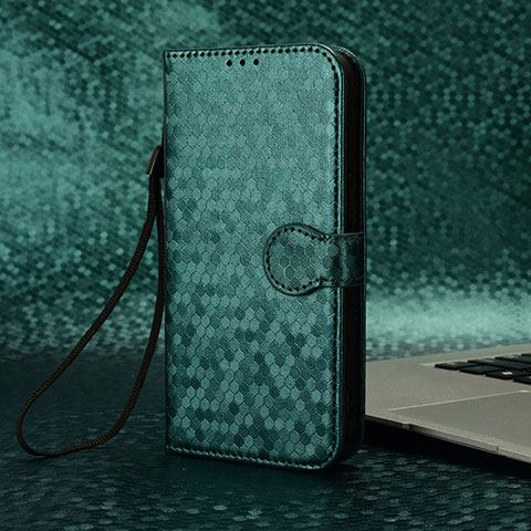 Handytasche Stand Schutzhülle Flip Leder Hülle C04X für Huawei Honor X5 Plus Grün