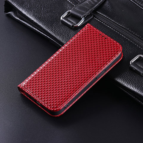 Handytasche Stand Schutzhülle Flip Leder Hülle C04X für Xiaomi POCO M3 Pro 5G Rot