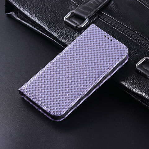 Handytasche Stand Schutzhülle Flip Leder Hülle C04X für Xiaomi Redmi 9C Violett