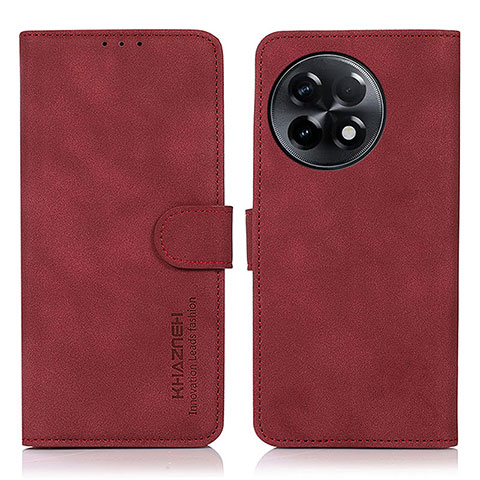 Handytasche Stand Schutzhülle Flip Leder Hülle D01Y für OnePlus Ace 2 5G Rot