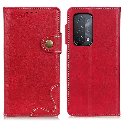 Handytasche Stand Schutzhülle Flip Leder Hülle D01Y für OnePlus Nord N200 5G Rot