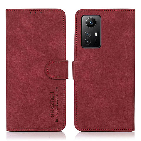 Handytasche Stand Schutzhülle Flip Leder Hülle D01Y für Xiaomi Redmi Note 12S Rot