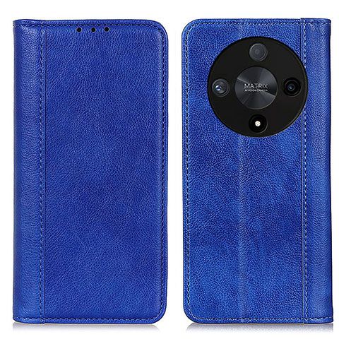 Handytasche Stand Schutzhülle Flip Leder Hülle D03Y für Huawei Honor Magic6 Lite 5G Blau