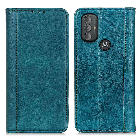 Handytasche Stand Schutzhülle Flip Leder Hülle D03Y für Motorola Moto G Power (2022) Grün