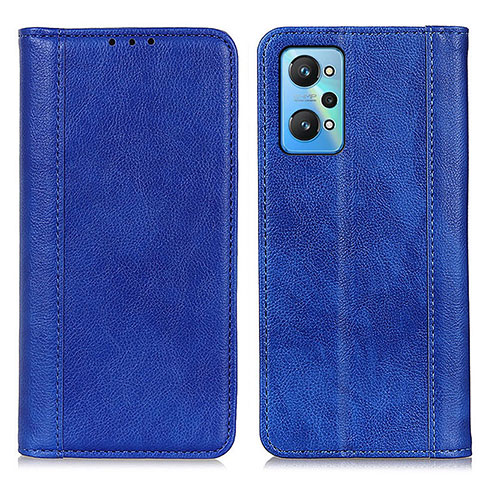 Handytasche Stand Schutzhülle Flip Leder Hülle D03Y für Realme GT Neo 3T 5G Blau