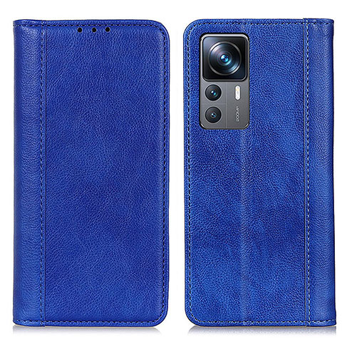 Handytasche Stand Schutzhülle Flip Leder Hülle D03Y für Xiaomi Mi 12T 5G Blau