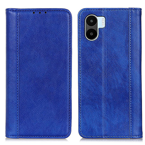 Handytasche Stand Schutzhülle Flip Leder Hülle D03Y für Xiaomi Redmi A1 Blau