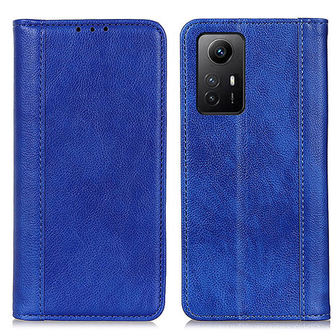 Handytasche Stand Schutzhülle Flip Leder Hülle D03Y für Xiaomi Redmi Note 12S Blau