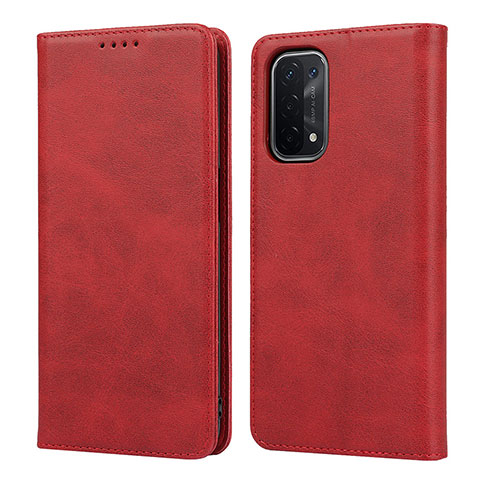 Handytasche Stand Schutzhülle Flip Leder Hülle D04T für OnePlus Nord N200 5G Rot