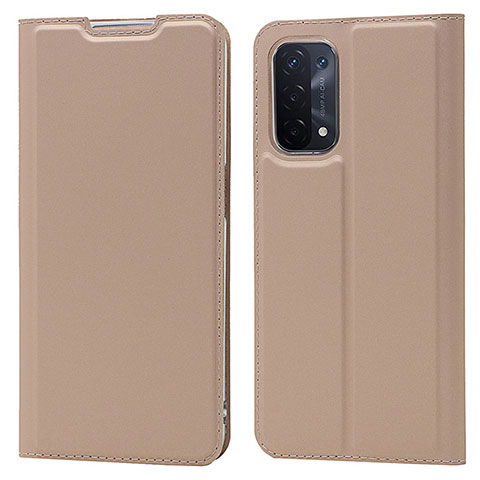 Handytasche Stand Schutzhülle Flip Leder Hülle D05T für OnePlus Nord N200 5G Rosegold