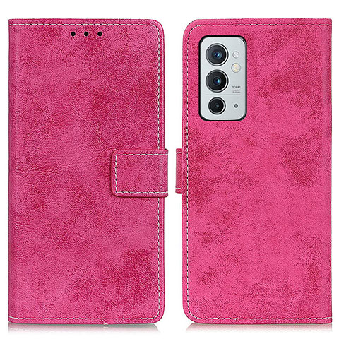 Handytasche Stand Schutzhülle Flip Leder Hülle D05Y für OnePlus 9RT 5G Pink