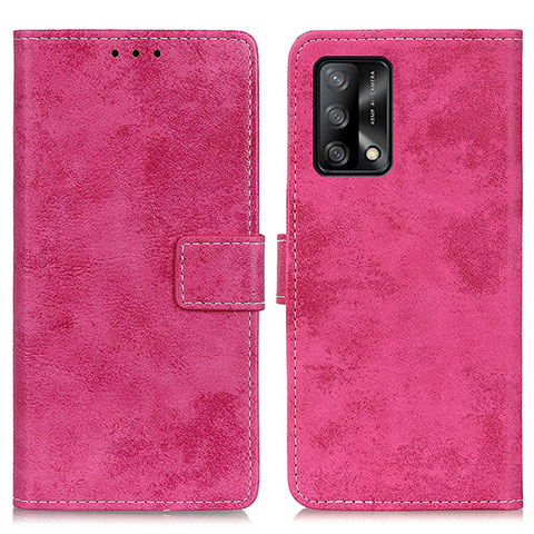 Handytasche Stand Schutzhülle Flip Leder Hülle D05Y für Oppo Reno6 Lite Pink