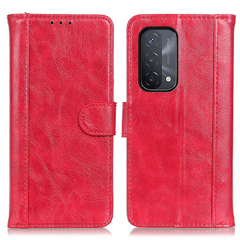 Handytasche Stand Schutzhülle Flip Leder Hülle D07Y für OnePlus Nord N200 5G Rot