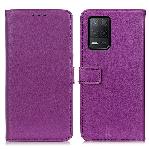 Handytasche Stand Schutzhülle Flip Leder Hülle D09Y für Realme 8s 5G Violett