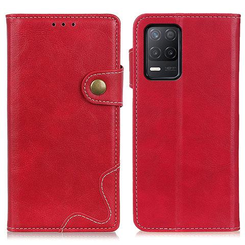 Handytasche Stand Schutzhülle Flip Leder Hülle D10Y für Realme Q3i 5G Rot