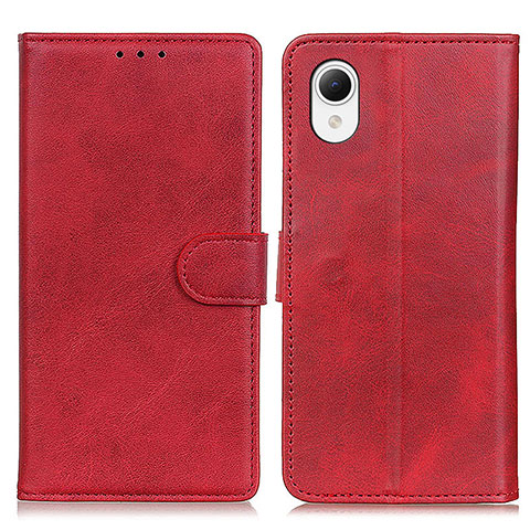 Handytasche Stand Schutzhülle Flip Leder Hülle D10Y für Samsung Galaxy A23 5G SC-56C Rot