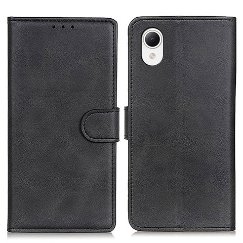 Handytasche Stand Schutzhülle Flip Leder Hülle D10Y für Samsung Galaxy A23s Schwarz