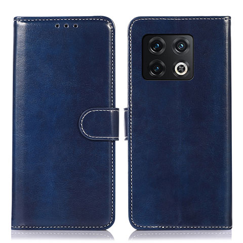 Handytasche Stand Schutzhülle Flip Leder Hülle D11Y für OnePlus 10 Pro 5G Blau