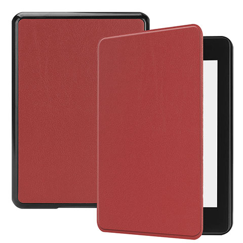 Handytasche Stand Schutzhülle Flip Leder Hülle für Amazon Kindle Paperwhite 6 inch Fuchsie