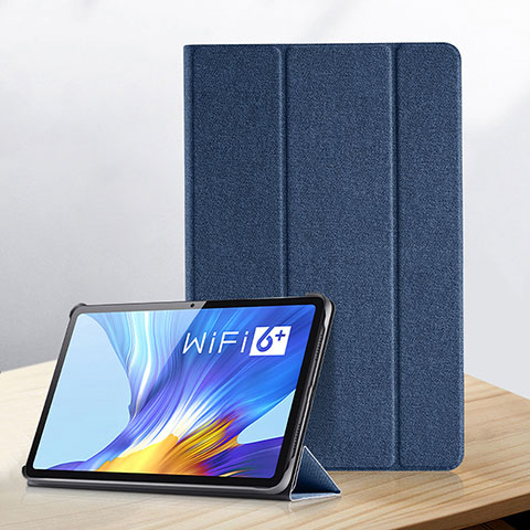 Handytasche Stand Schutzhülle Flip Leder Hülle für Huawei Honor Pad V6 10.4 Blau