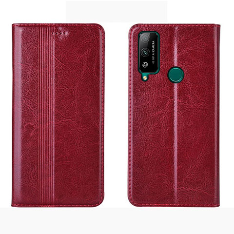 Handytasche Stand Schutzhülle Flip Leder Hülle für Huawei Honor Play4T Rot