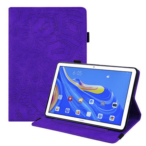 Handytasche Stand Schutzhülle Flip Leder Hülle für Huawei MatePad 10.8 Violett