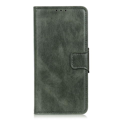 Handytasche Stand Schutzhülle Flip Leder Hülle für Huawei Y6p Grün