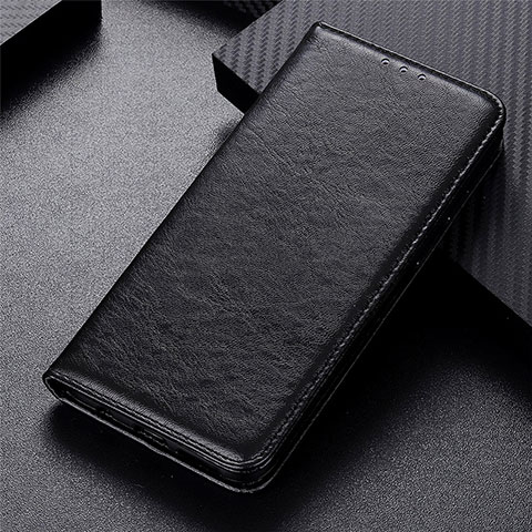 Handytasche Stand Schutzhülle Flip Leder Hülle für Motorola Moto G9 Power Schwarz